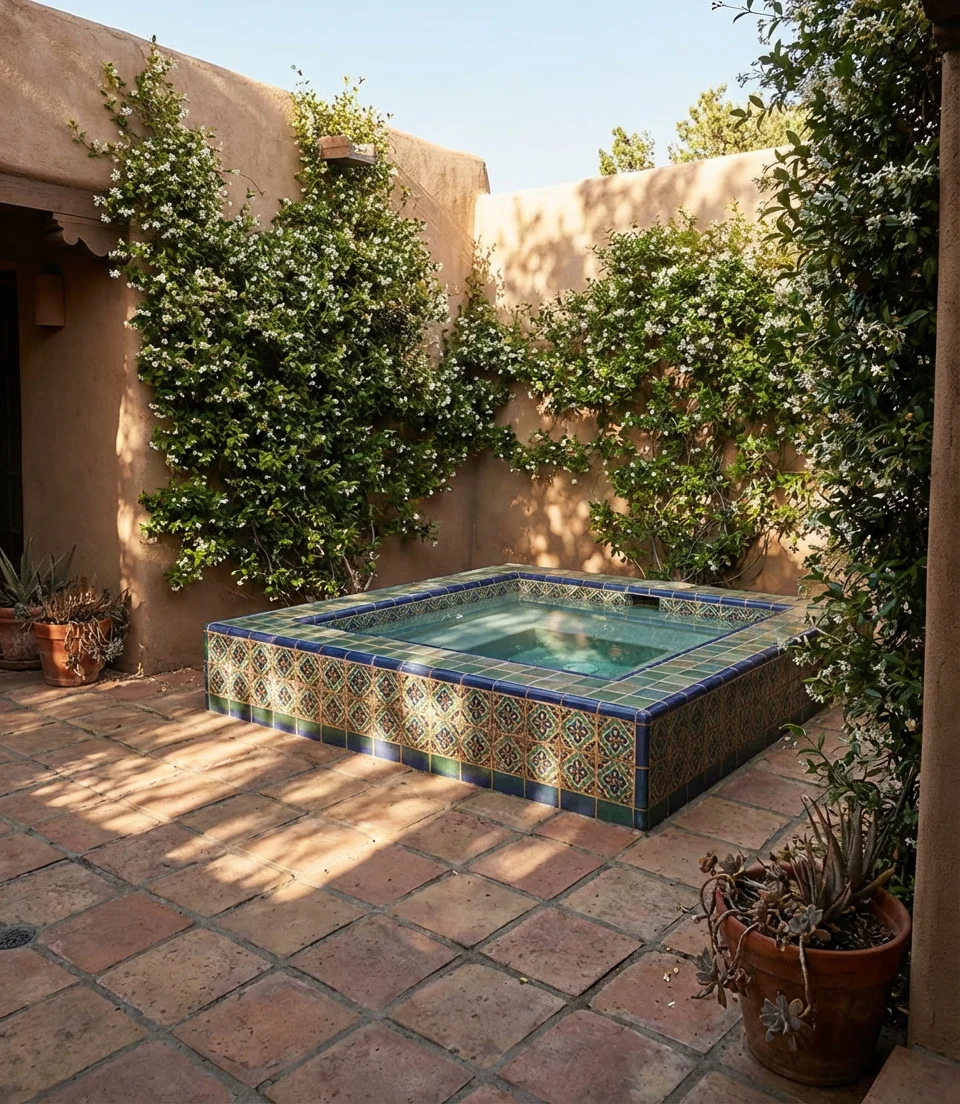 Small Inground Courtyard Pools 2