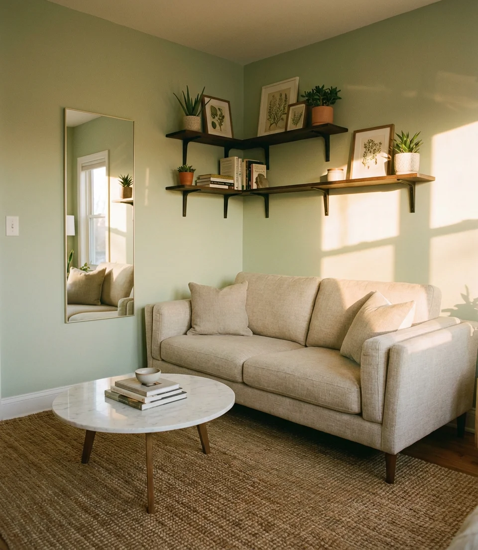 Small Living Room with Smart Space Planning 1