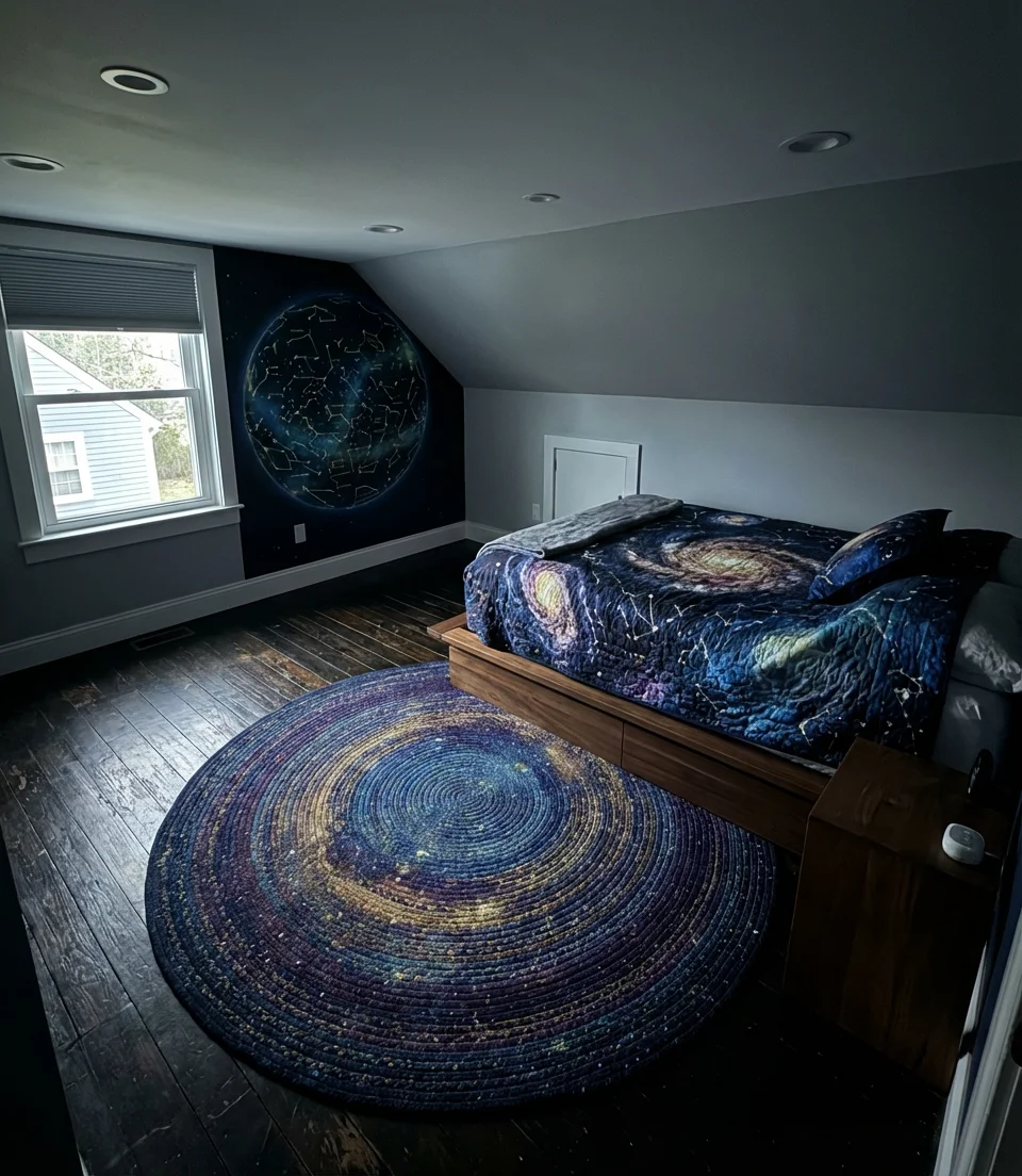 Space-Themed Outer Space Bedroom 2