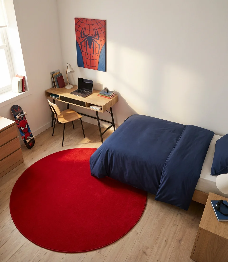 Spiderman Red and Blue Pop Room 2