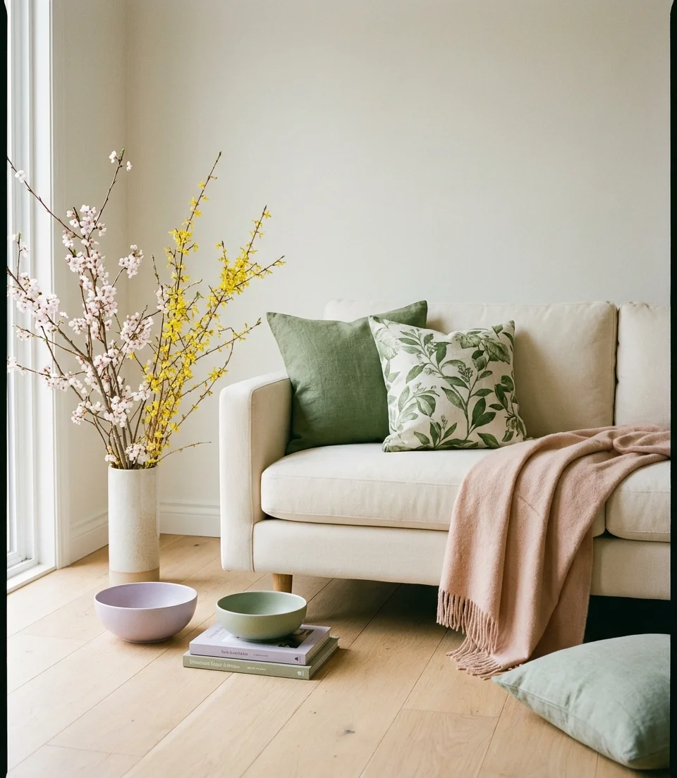 Spring Decorating Ideas for the Living Room That Feel Fresh 1