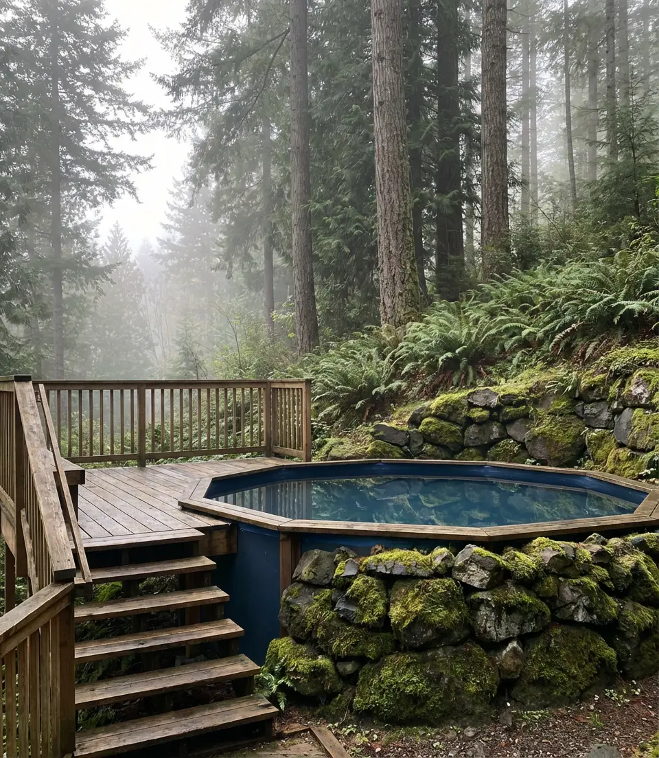 Sunken Above Ground Pools 1