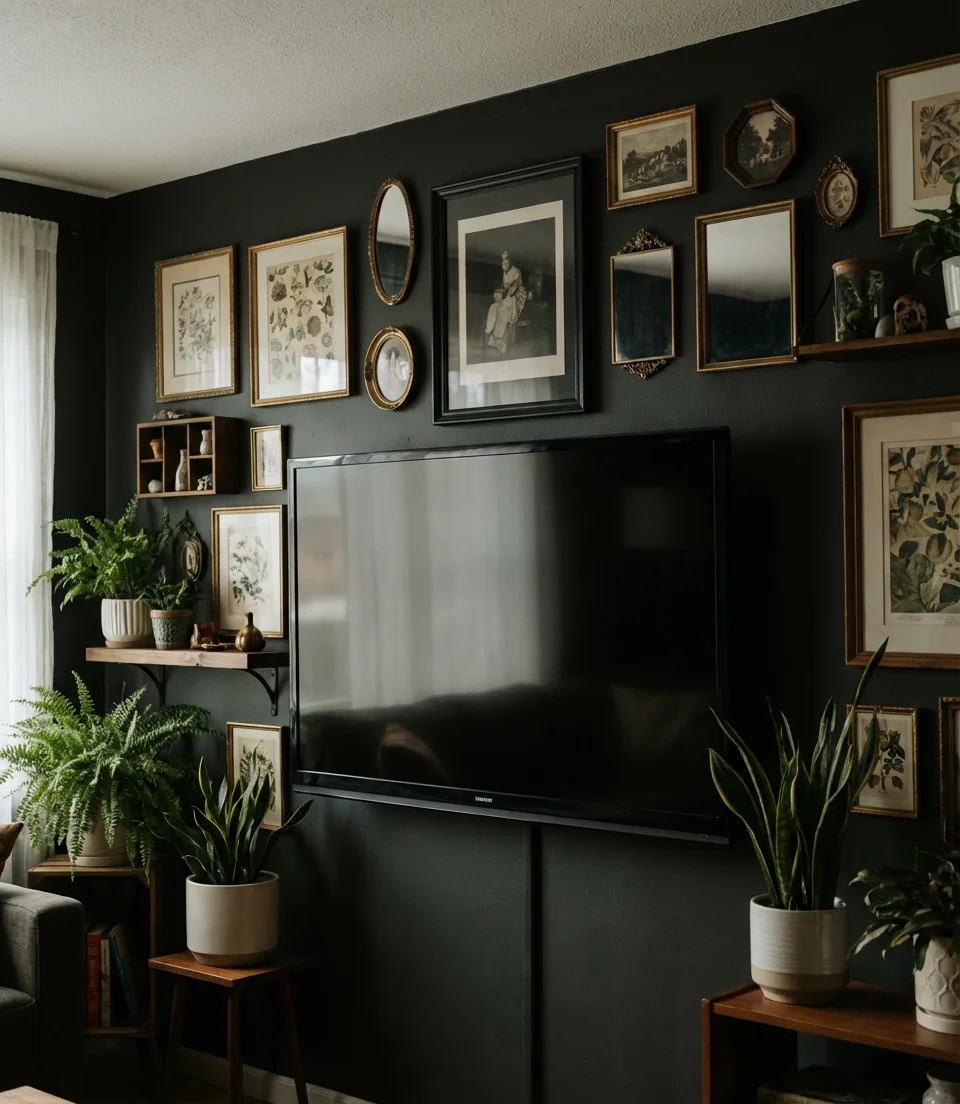 TV Wall with Minimal Distraction 1