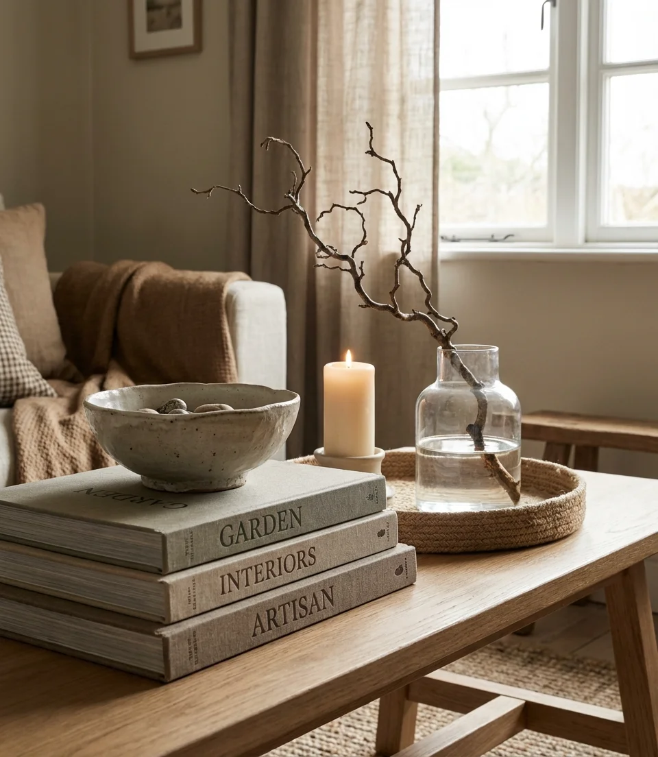 Table Decorations as Living Room Anchors 1