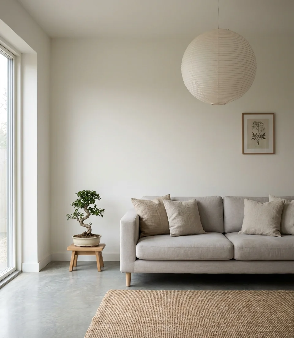 The Muji Inspired Living Room Quiet Calm Complete 1