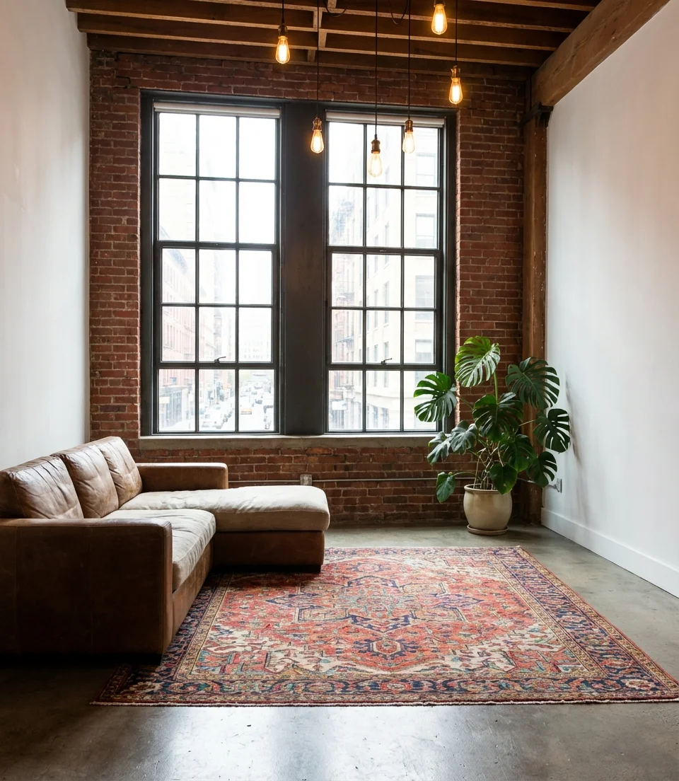 The SoHo Loft Living Room Urban Edge Warm Soul 1