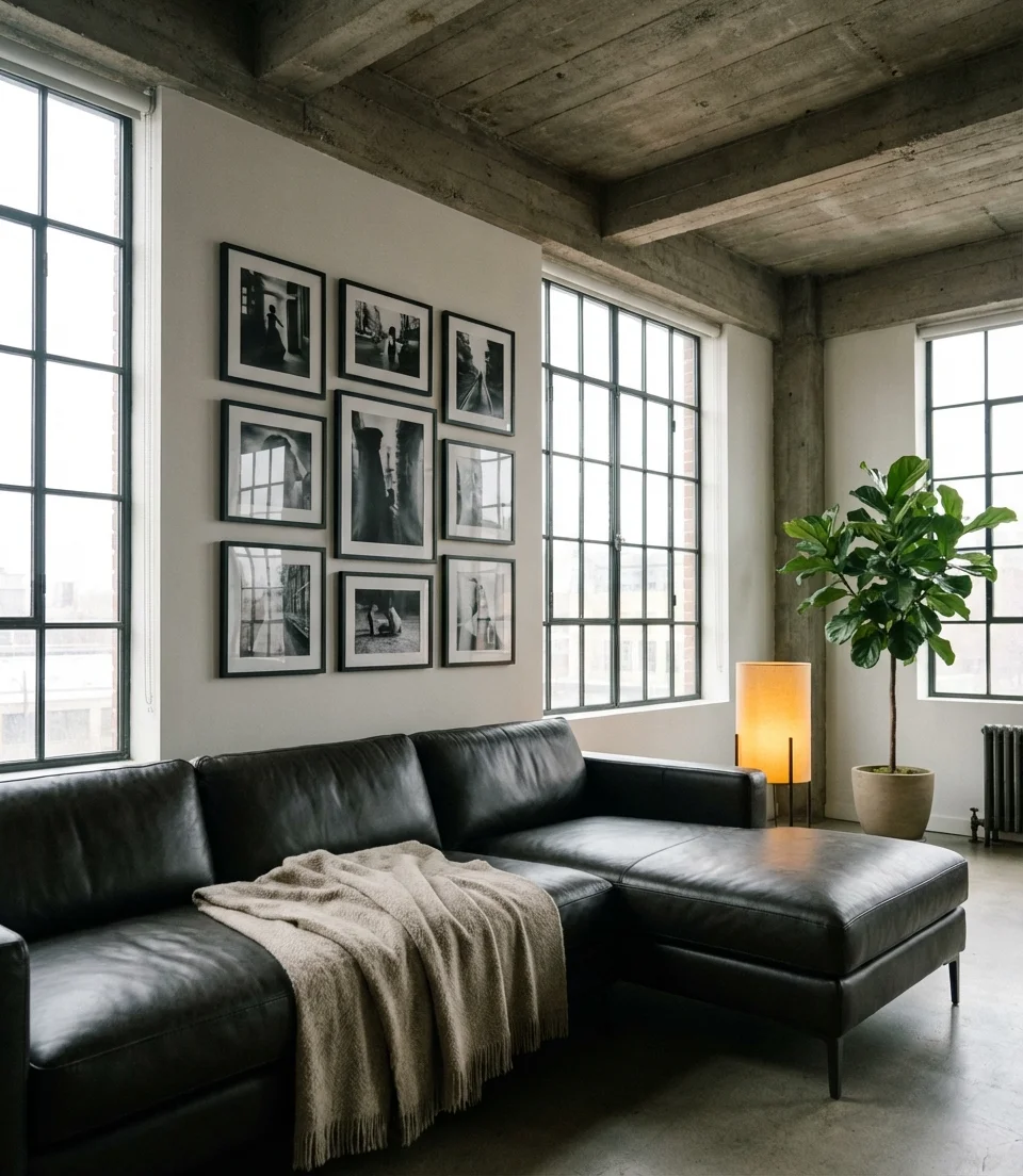 The SoHo Loft Living Room Urban Edge Warm Soul 2