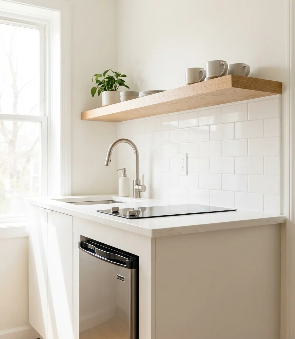 Tiny Kitchen Makeover for Small Spaces 1