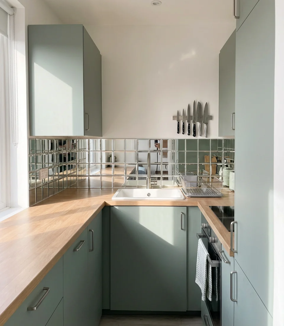 Tiny Kitchen Makeover for Small Spaces 2