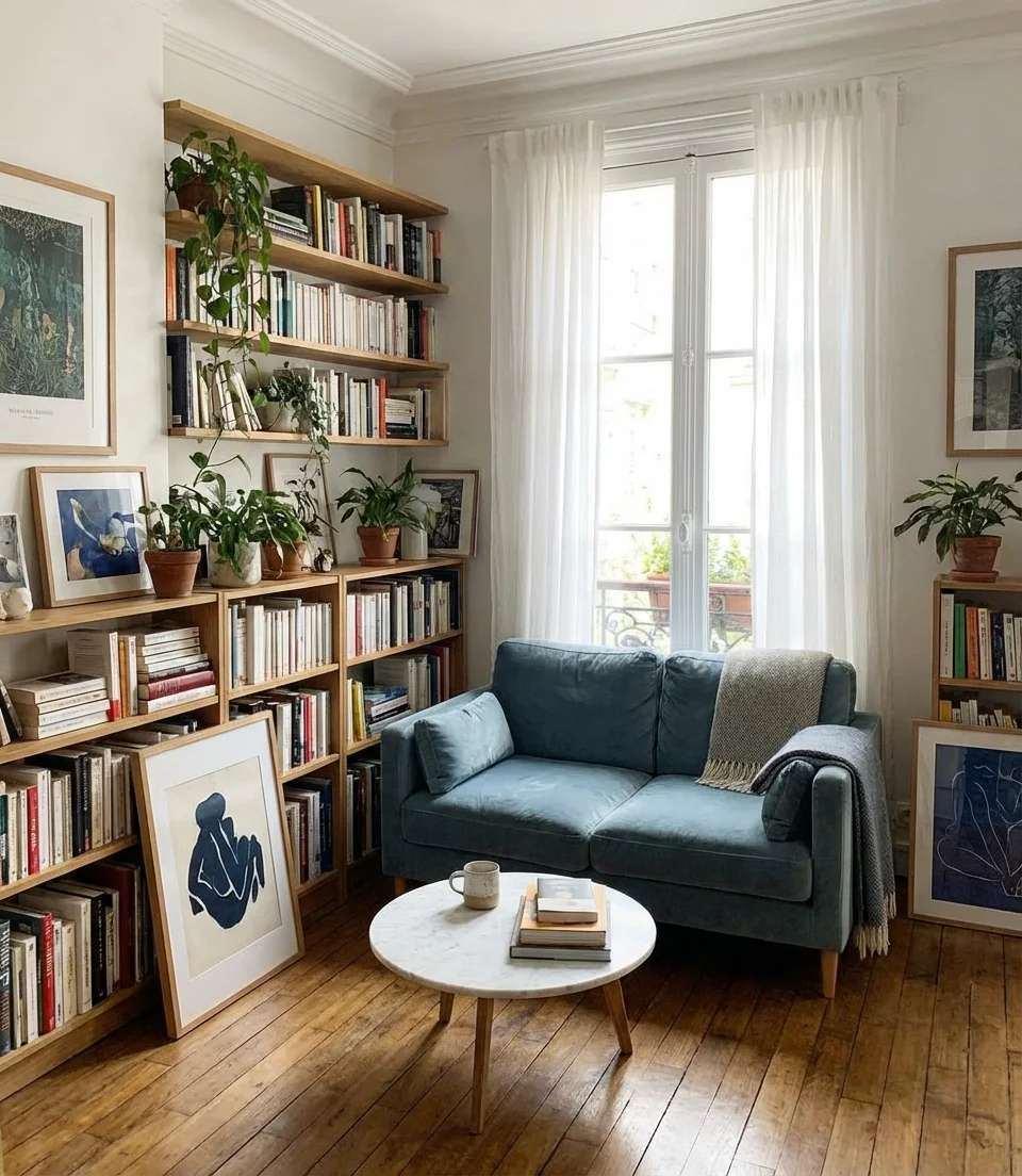 Tiny Living Room Big Statement Design 1