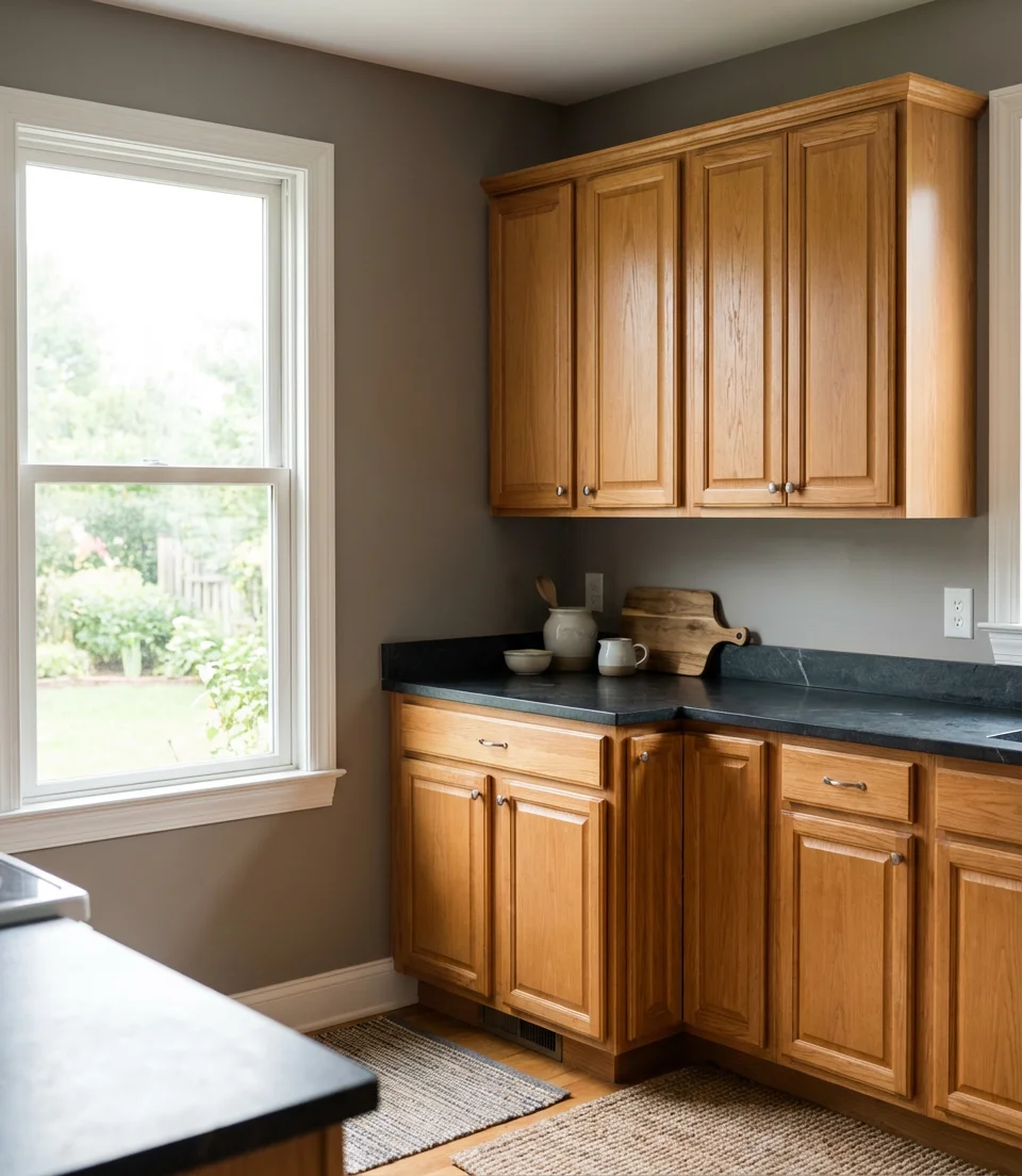 Try Gray Walls for a Cool-Warm Tension 1