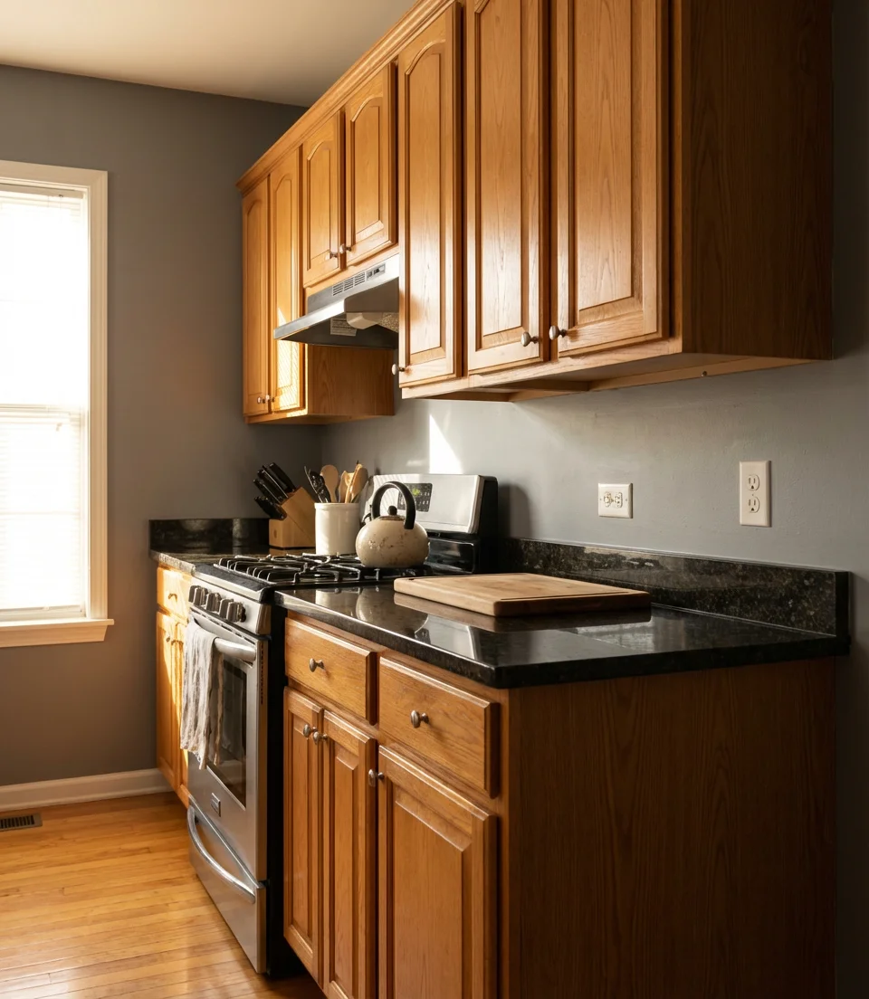 Try Gray Walls for a Cool-Warm Tension 2