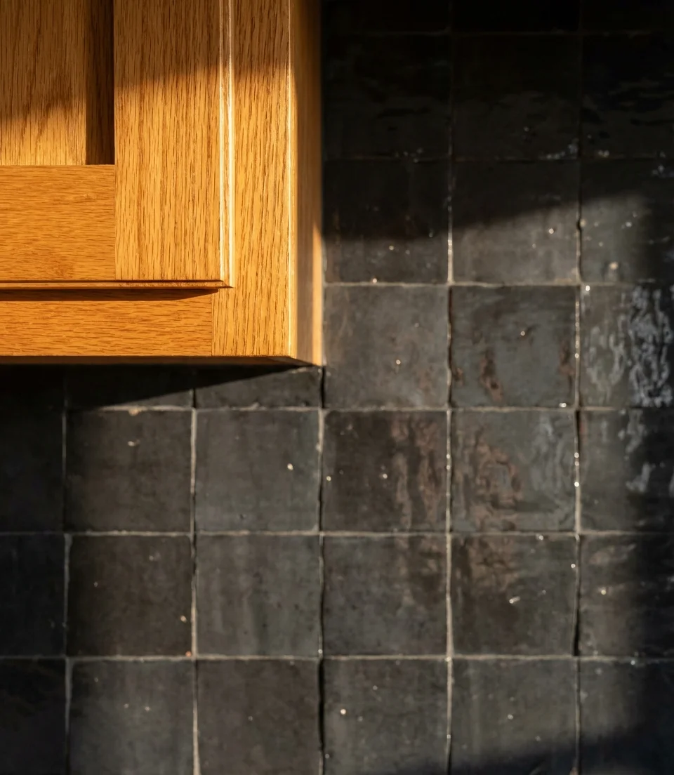 Try a Black Backsplash for Drama 2