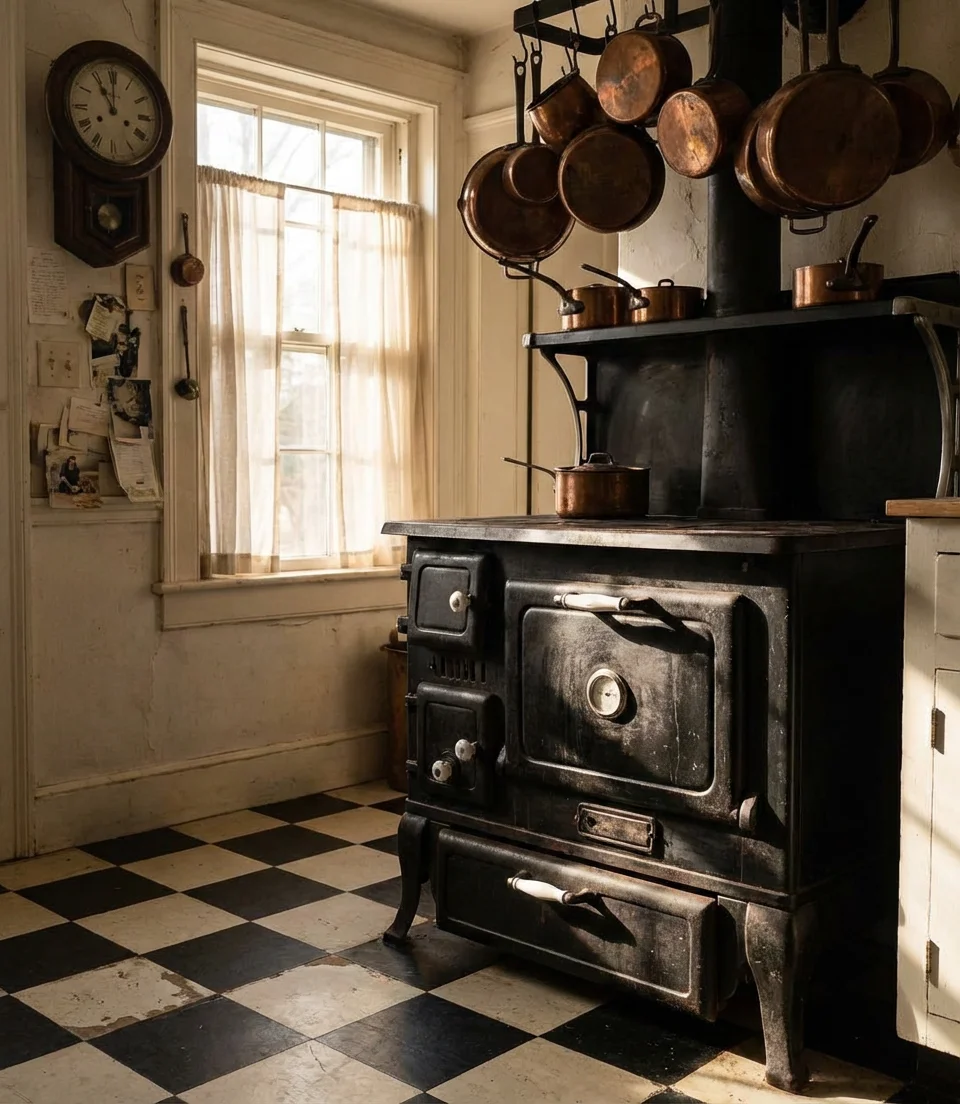 Vintage Stove as a Statement Piece 2