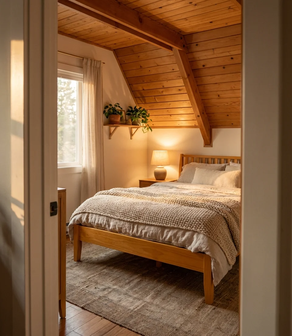 Warm Wood Tones for a Cabin-Like Feel 2