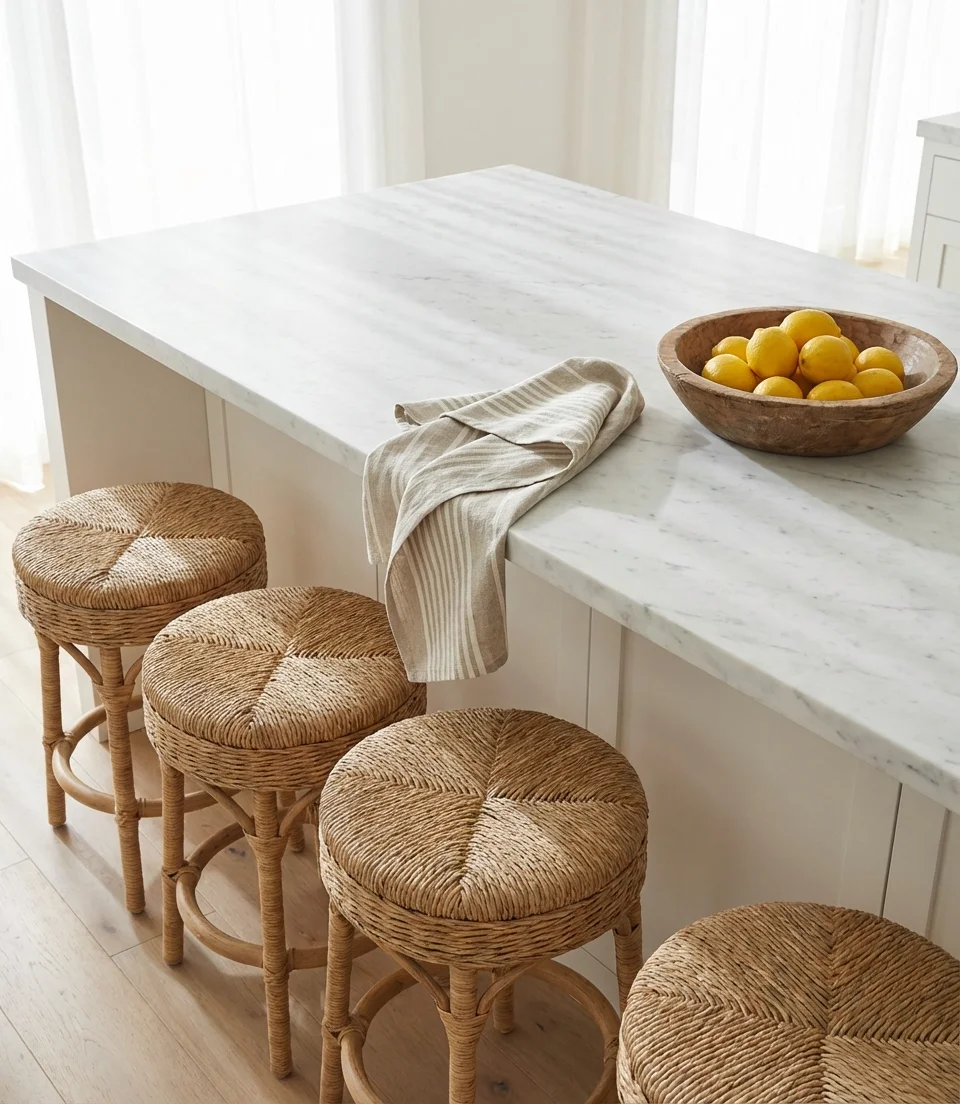 White Kitchen With Warmth 2