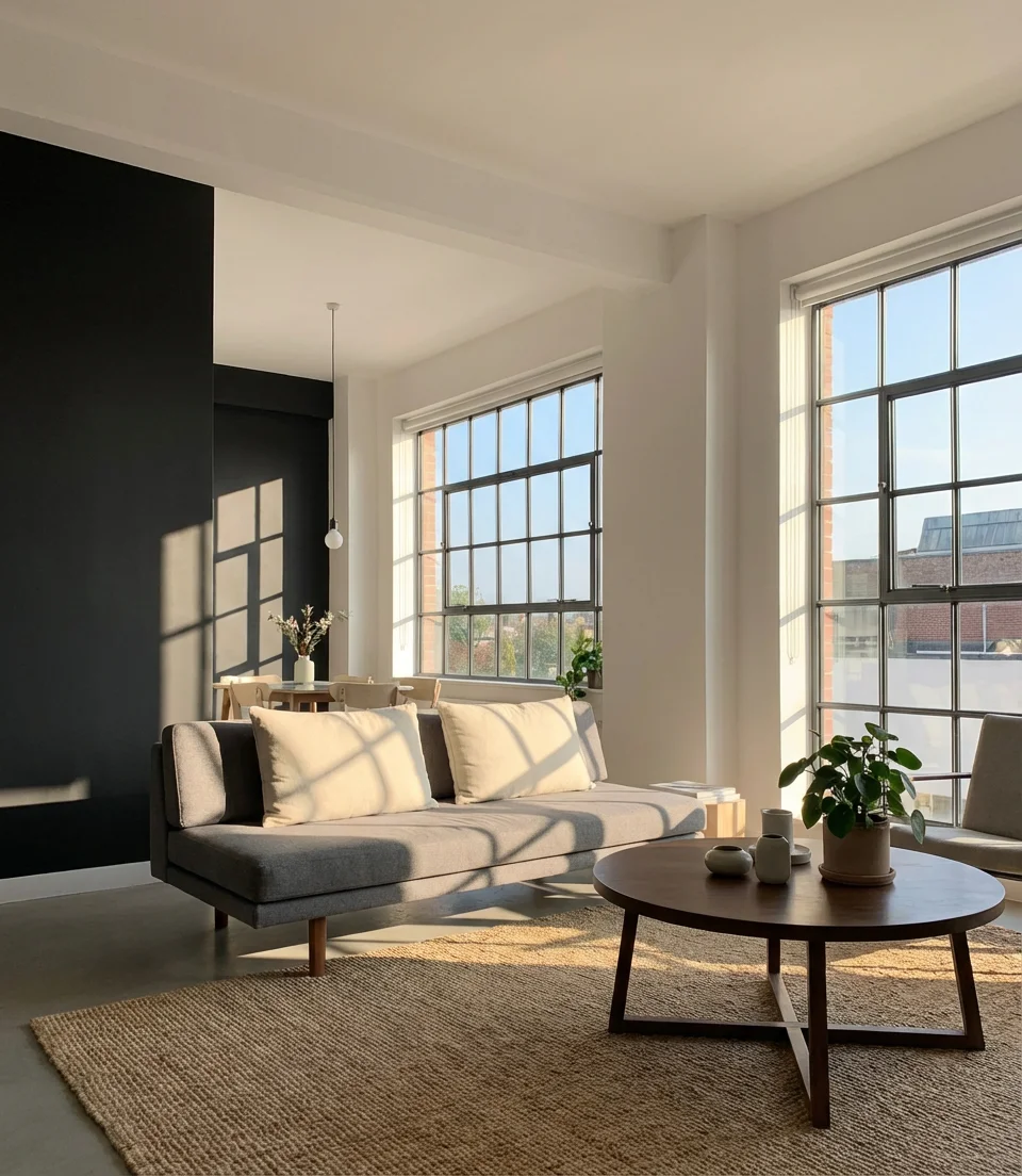 White Walls with Dramatic Black Punch 2