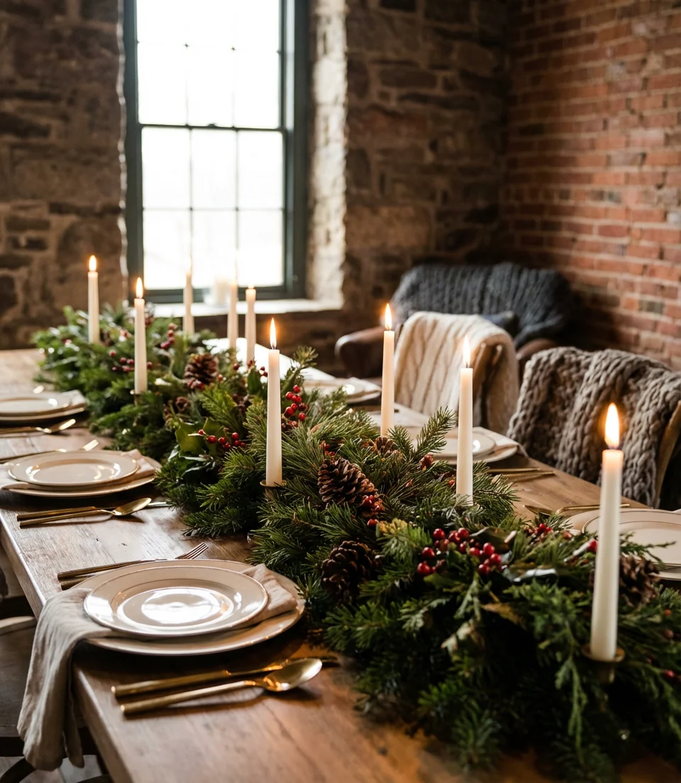 Winter Greenery Garland 1