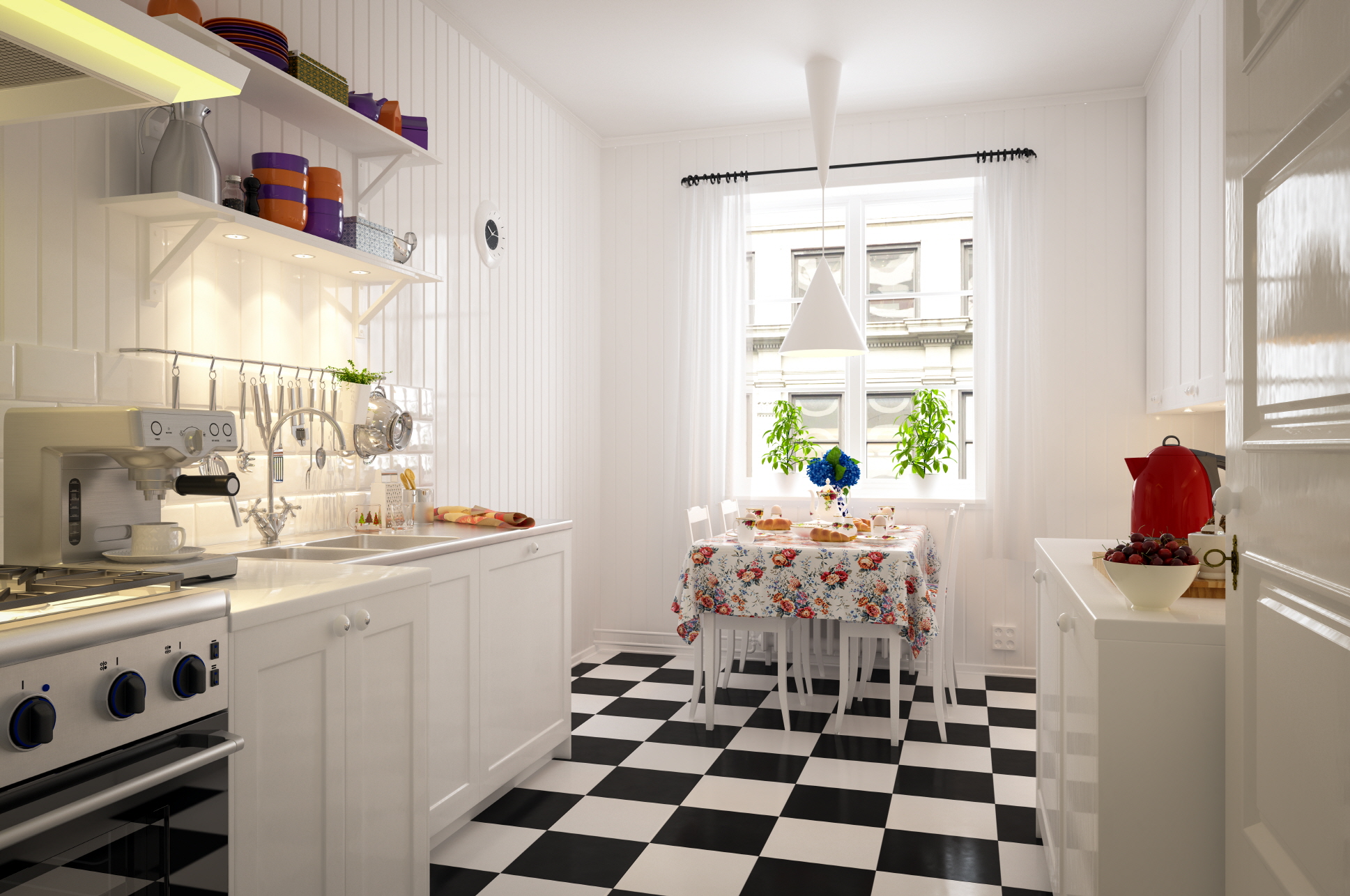 30 Small Apartment Kitchen Design Ideas - LX Hausys