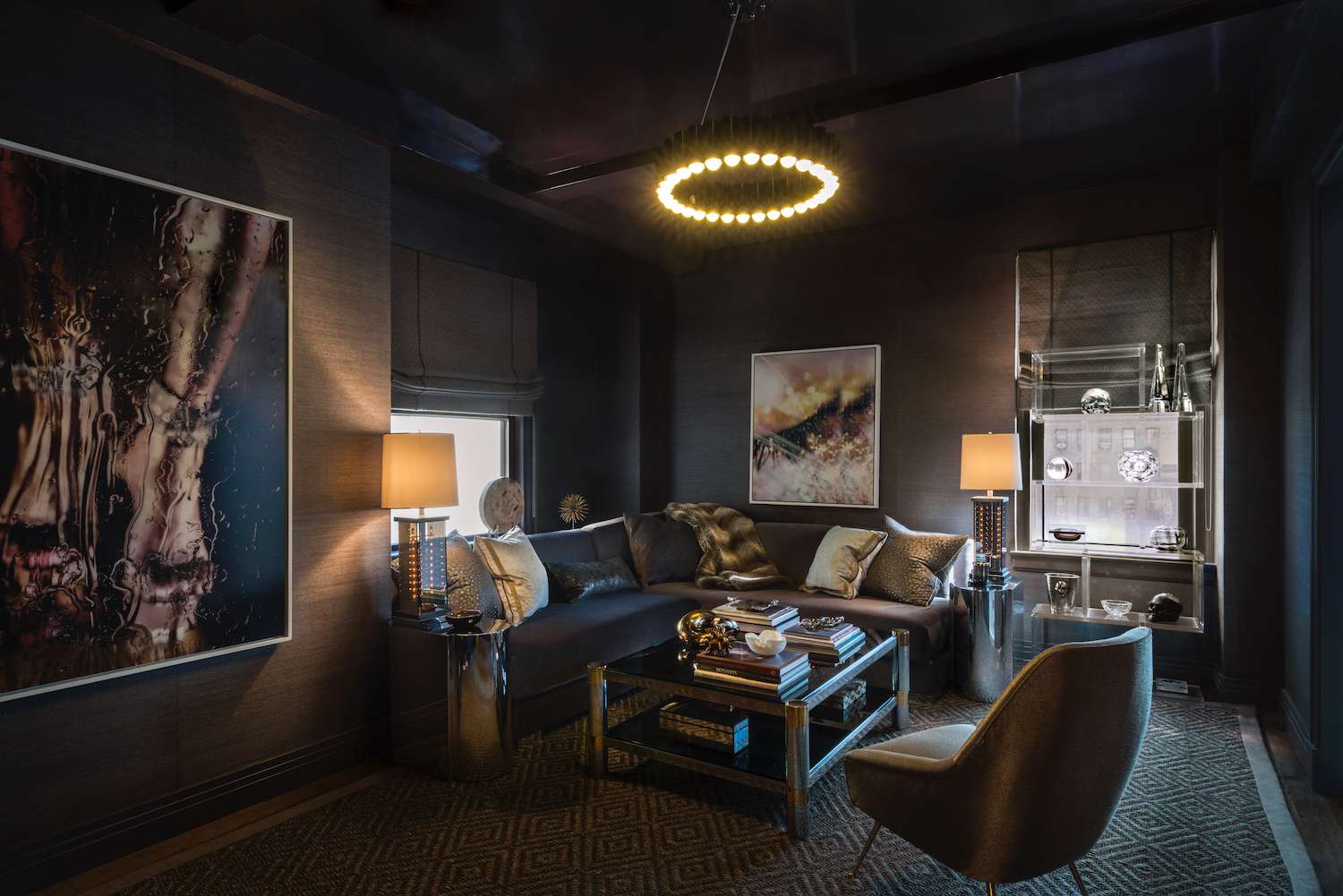 39 Black Living Room Ideas That Prove the Color Always Works