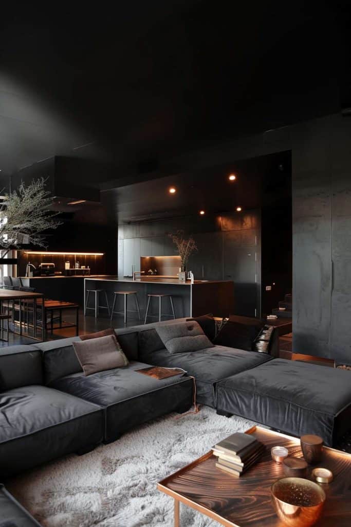 40 Black Living Room Ideas for an Elegant, Sophisticated Space