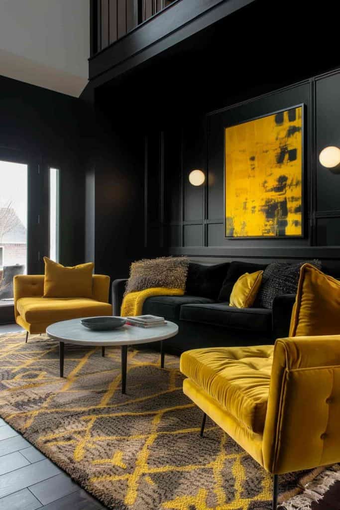 40 Black Living Room Ideas for an Elegant, Sophisticated Space