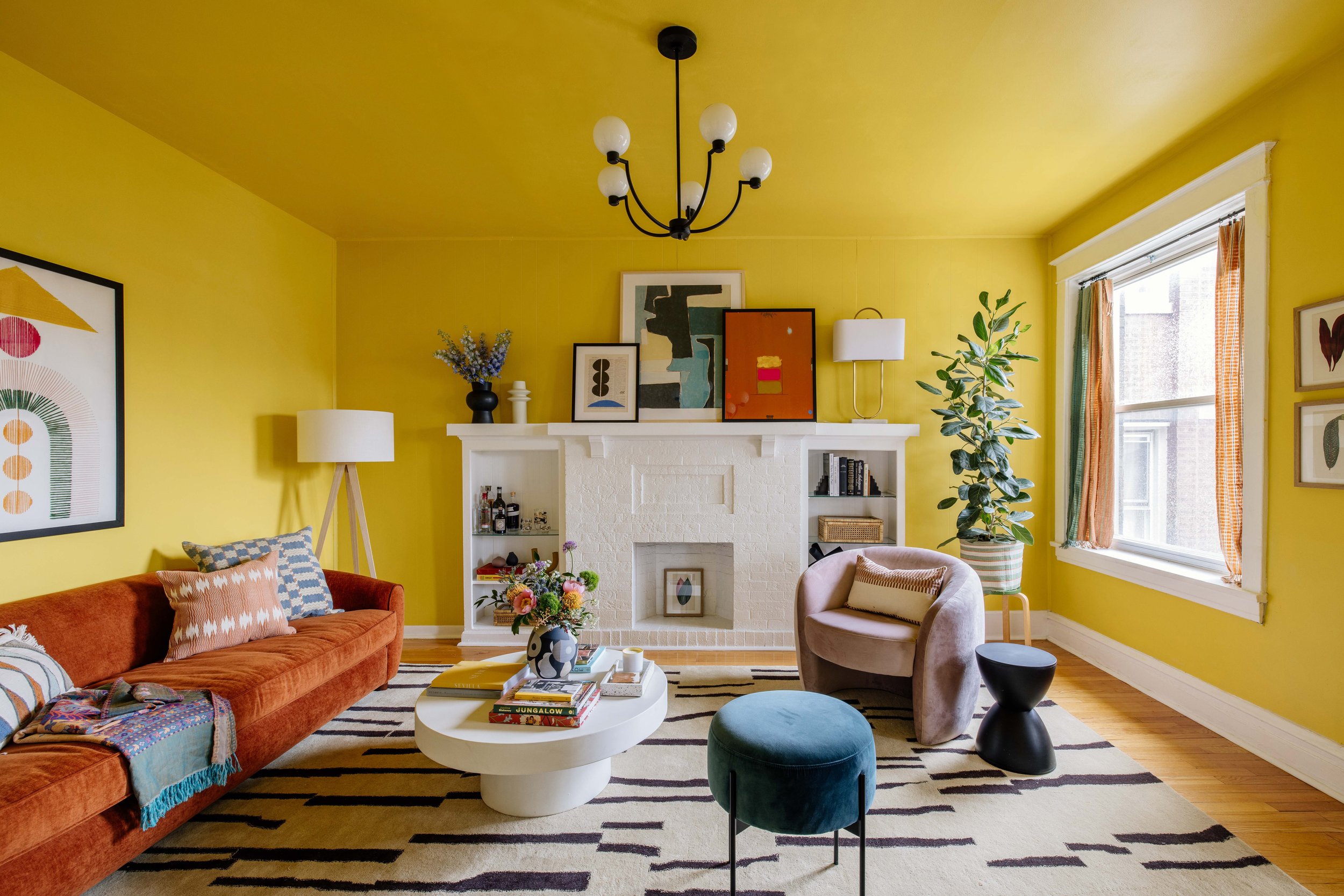 9 Ways to Bring Bright Color Into Your Living Room | Livingetc