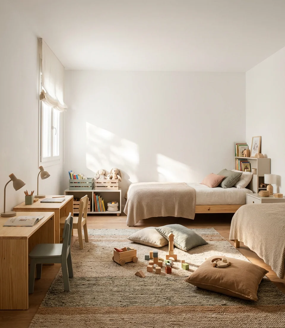 A Shared Room That Doubles as a Play Space 1