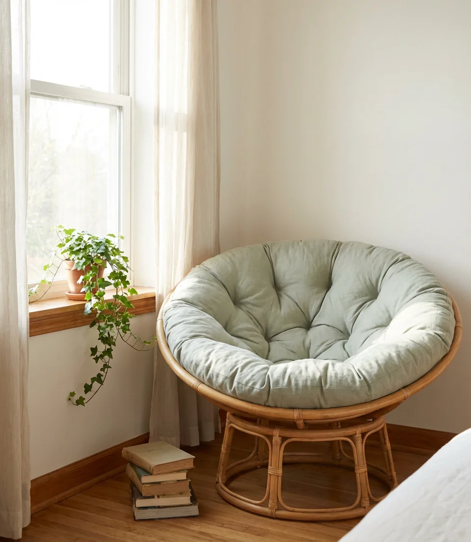 Aesthetic Bedroom Corner Setup 1