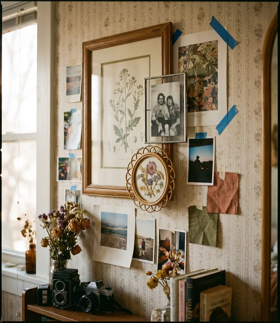 Aesthetic Maximalist Collage Wall 2