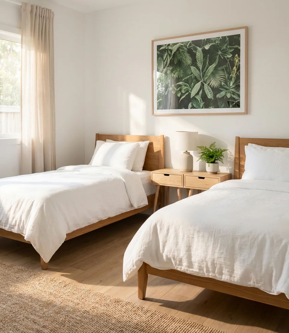 Airbnb Twin Room That Books Instantly 1