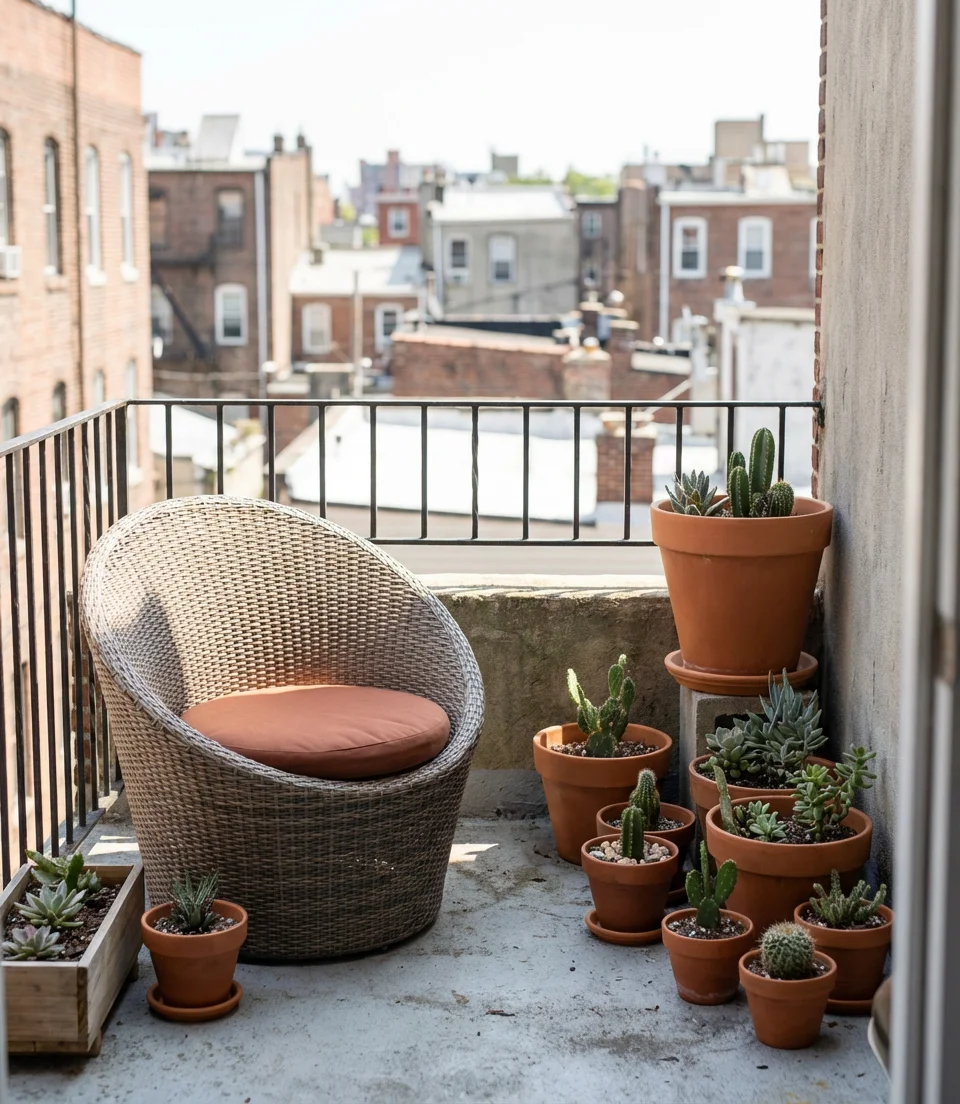 Balcony Papasan Retreat 1