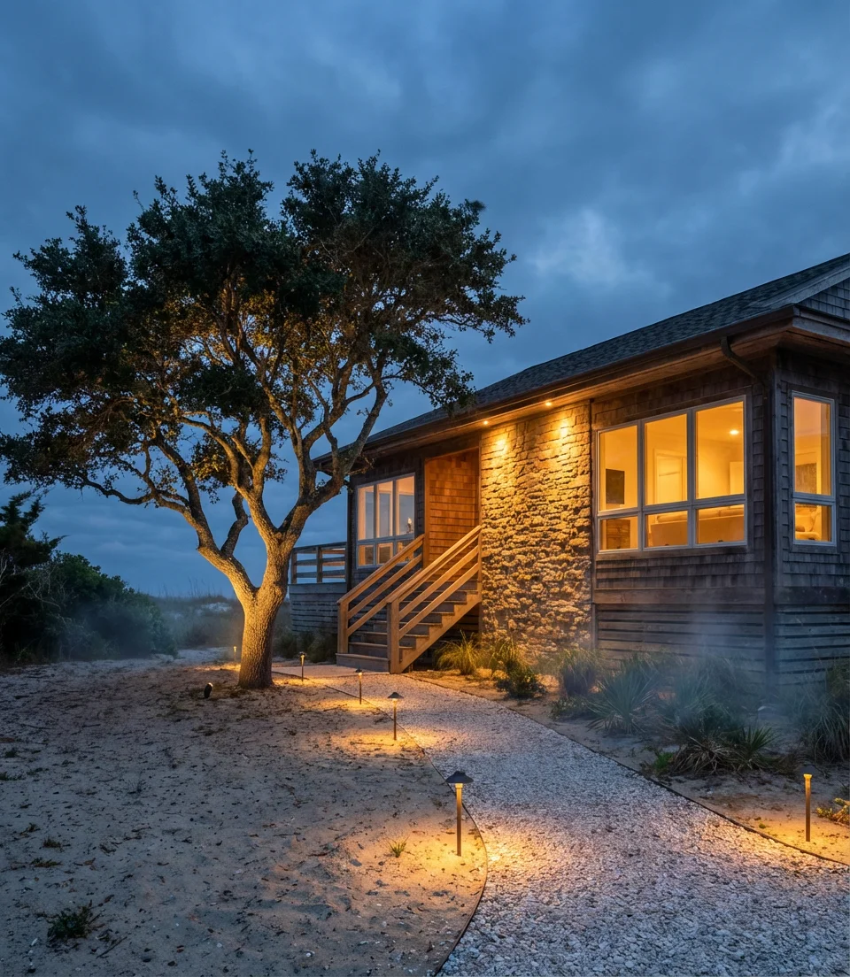 Beach House Exterior Layout and Curb Appeal 2