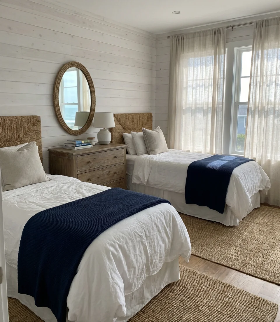 Beach House Twin Room 1