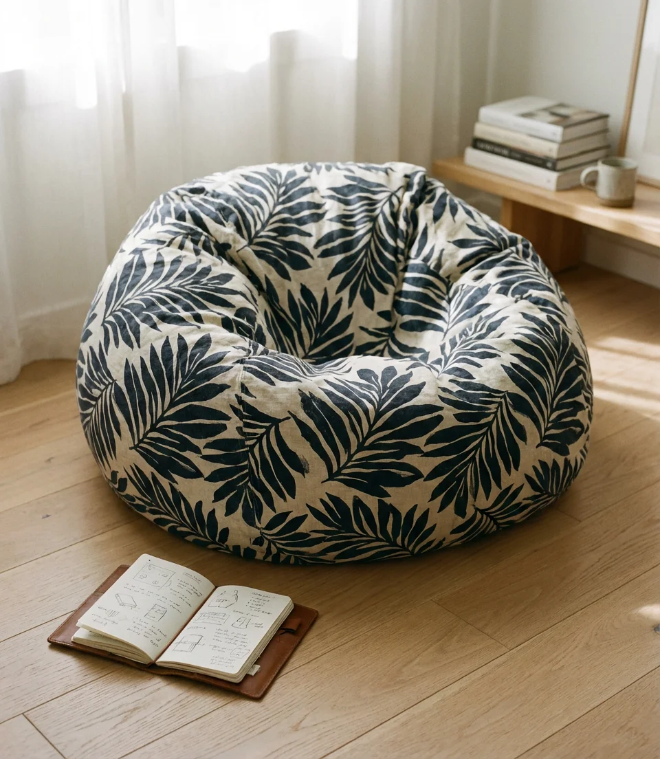 Bean Bag Chair Drawing Inspiration for Unique Custom Looks 2
