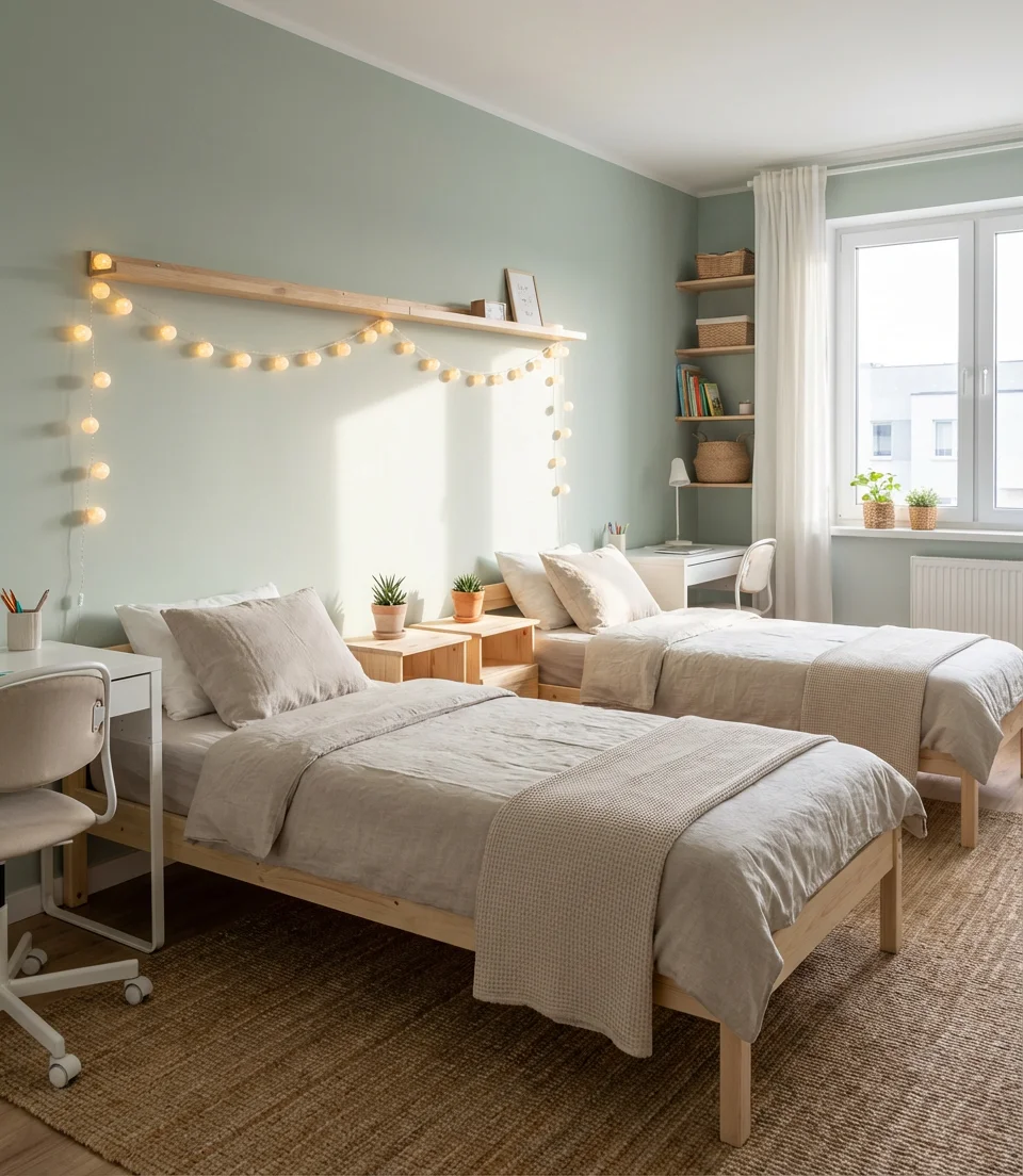 Bloxburg-Inspired Twin Bedroom Design 1