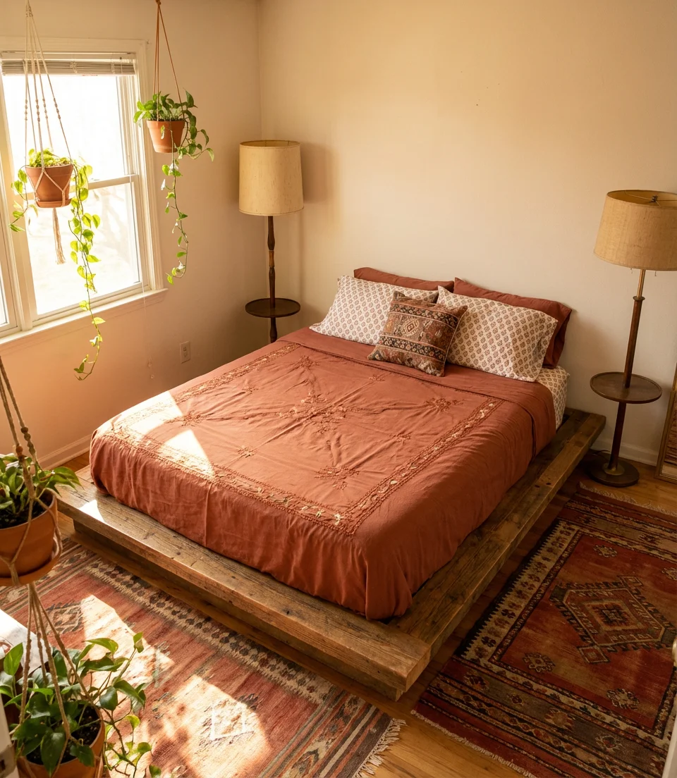 Bohemian Layering for a Free-Spirited Retreat 2