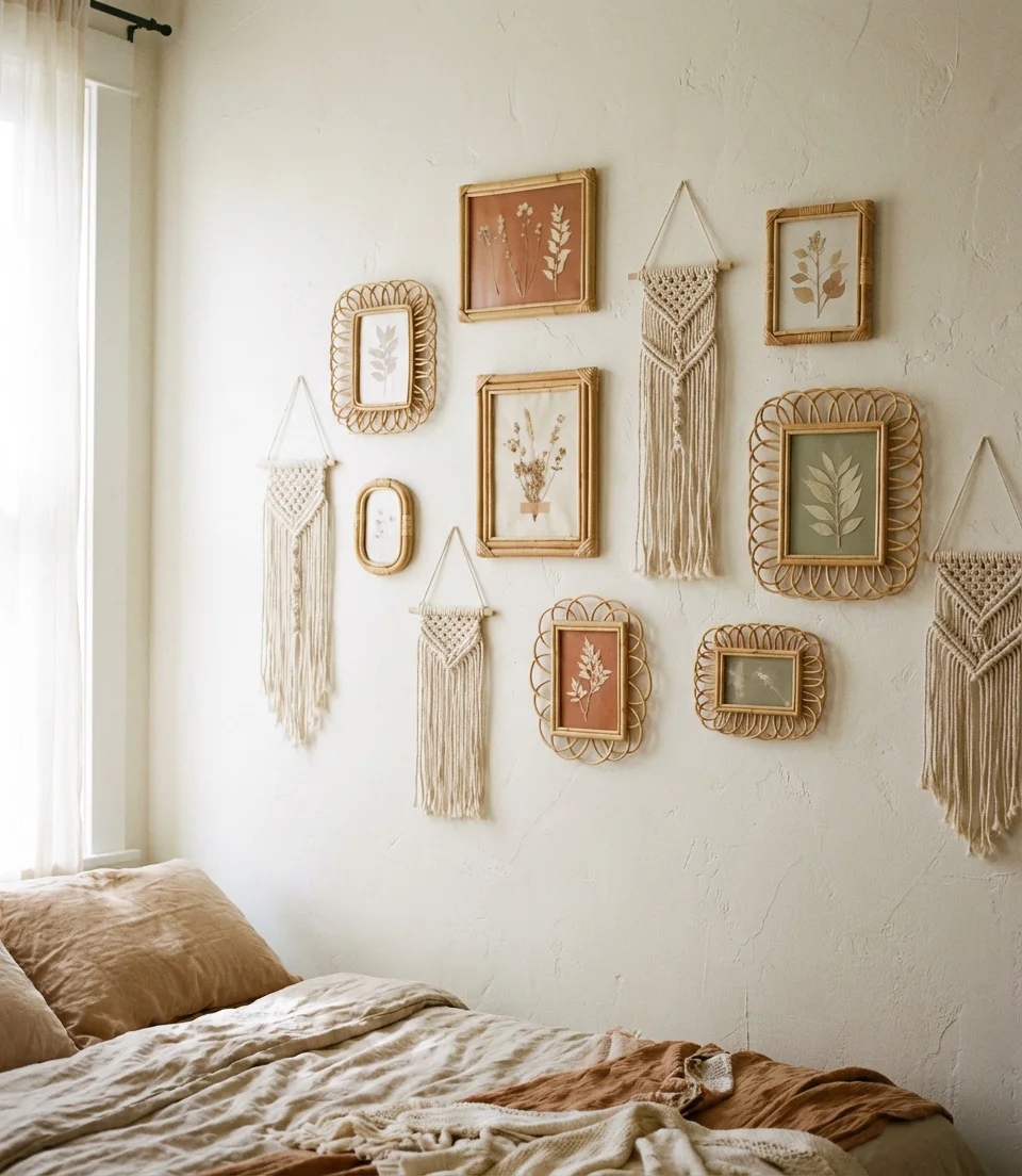 Boho Bedroom Frame Cluster 1