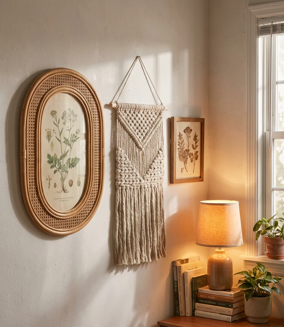 Boho Bedroom Frame Cluster 2