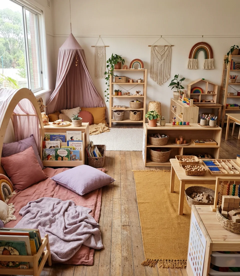 Boho Rainbow Color Scheme for a Joyful Classroom 2