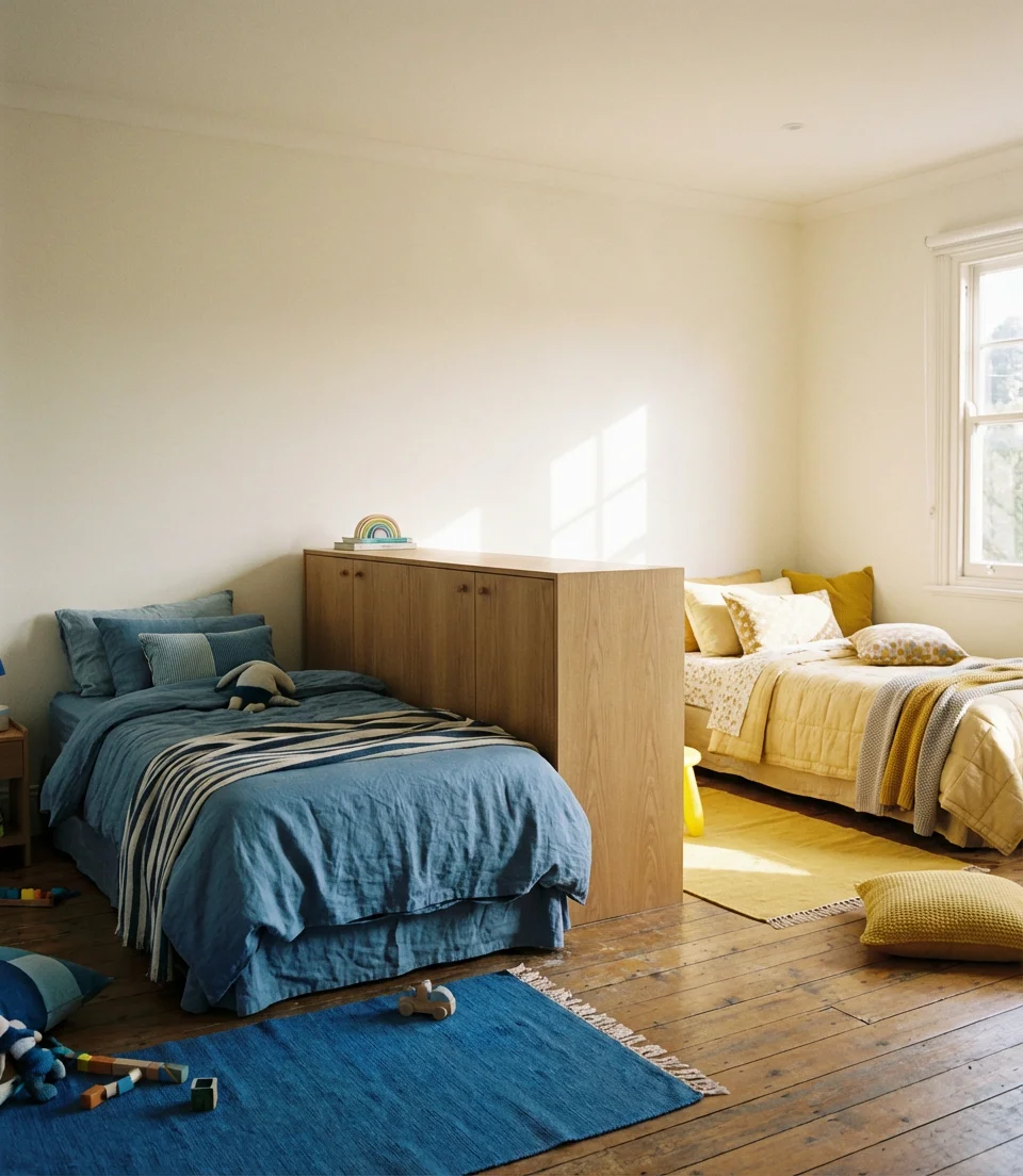 Boy and Girl Sharing One Room Gracefully 1