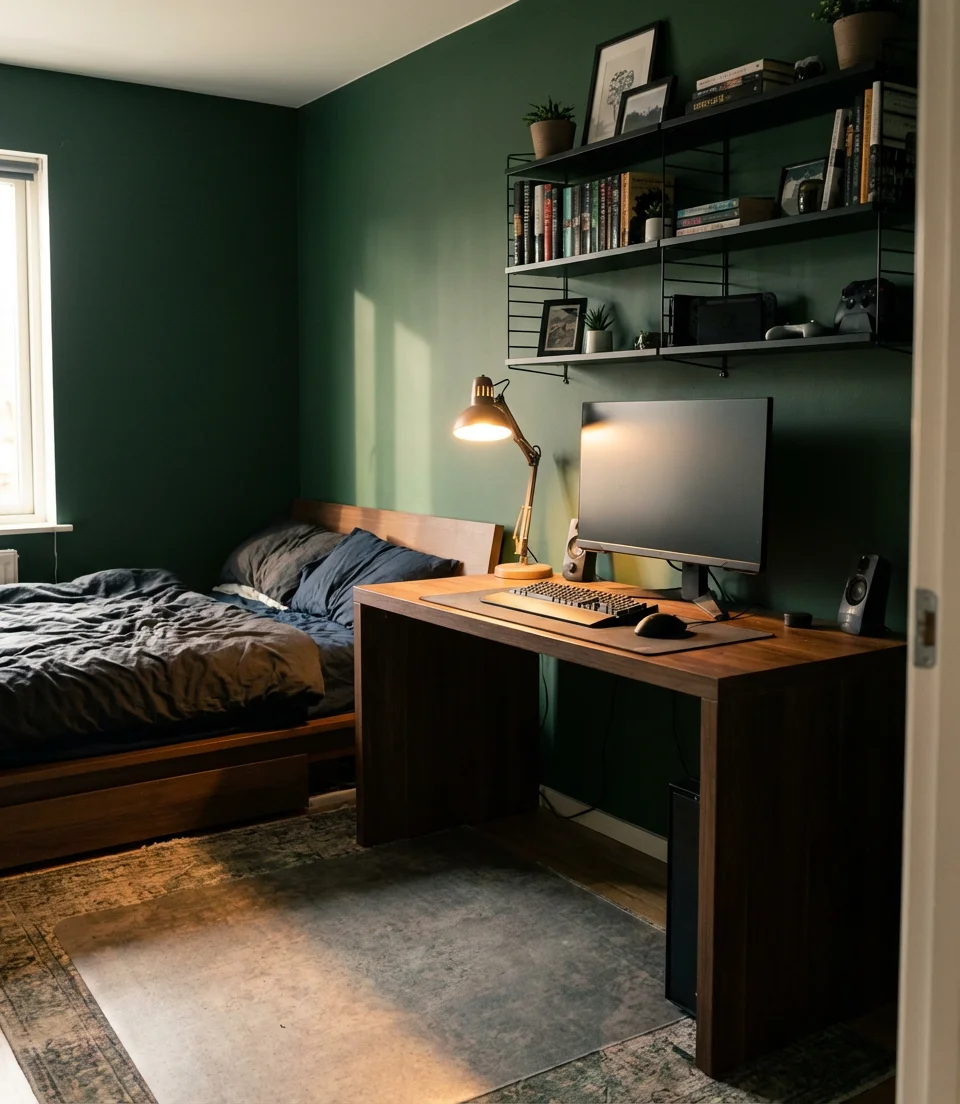 Boys Bedroom Gaming Setup 2