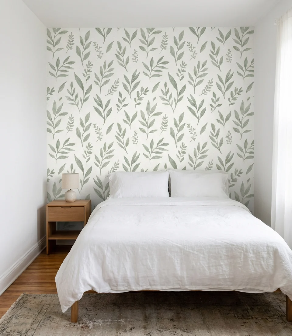 Budget DIY Interior Refresh with Peel-and-Stick Wallpaper 1