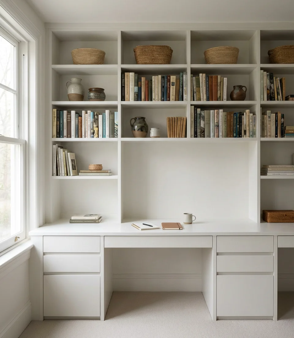 Built-In Desk for the Serious Home Worker 1