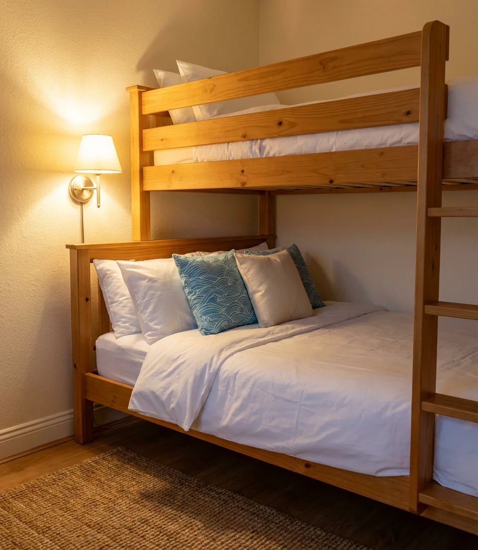 Bunk Beds in a Vacation Home Guest Room 2