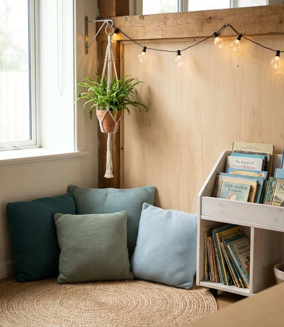 Calm Classroom With Soft Blue and Green Tones 2