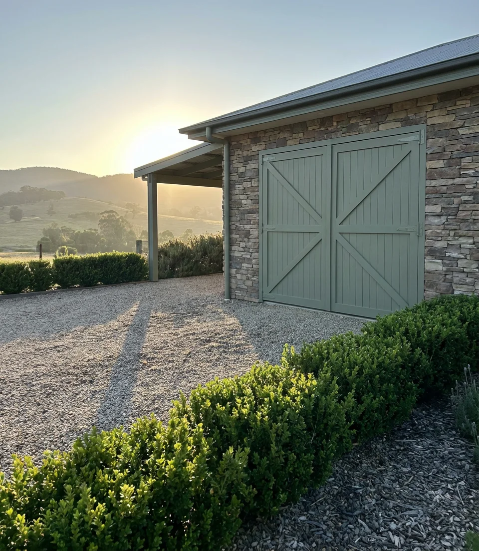 Carport Enclosures That Double as Garage Doors 2