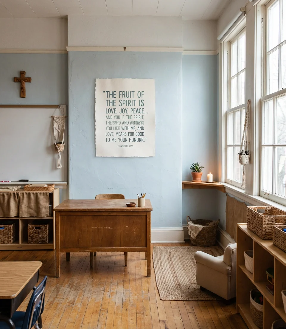 Christian Classroom Decor With Purpose and Warmth 1