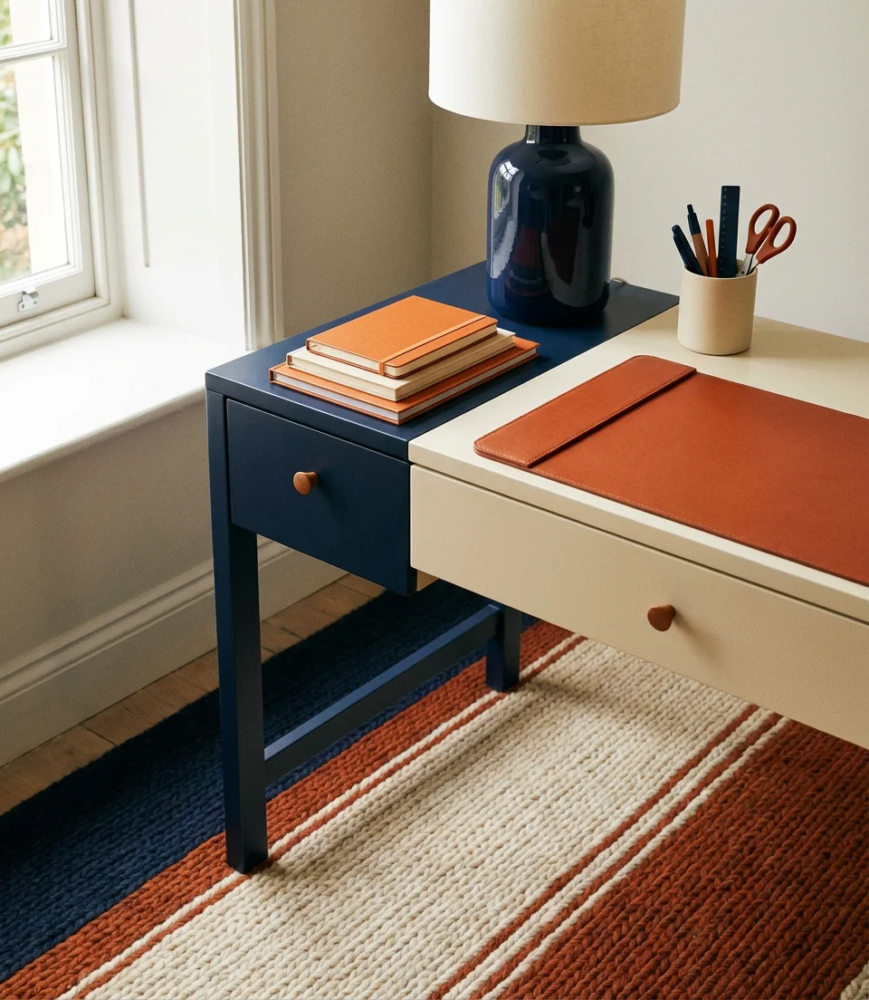 Color Blocked Desk Decor for Bold Personalities 2