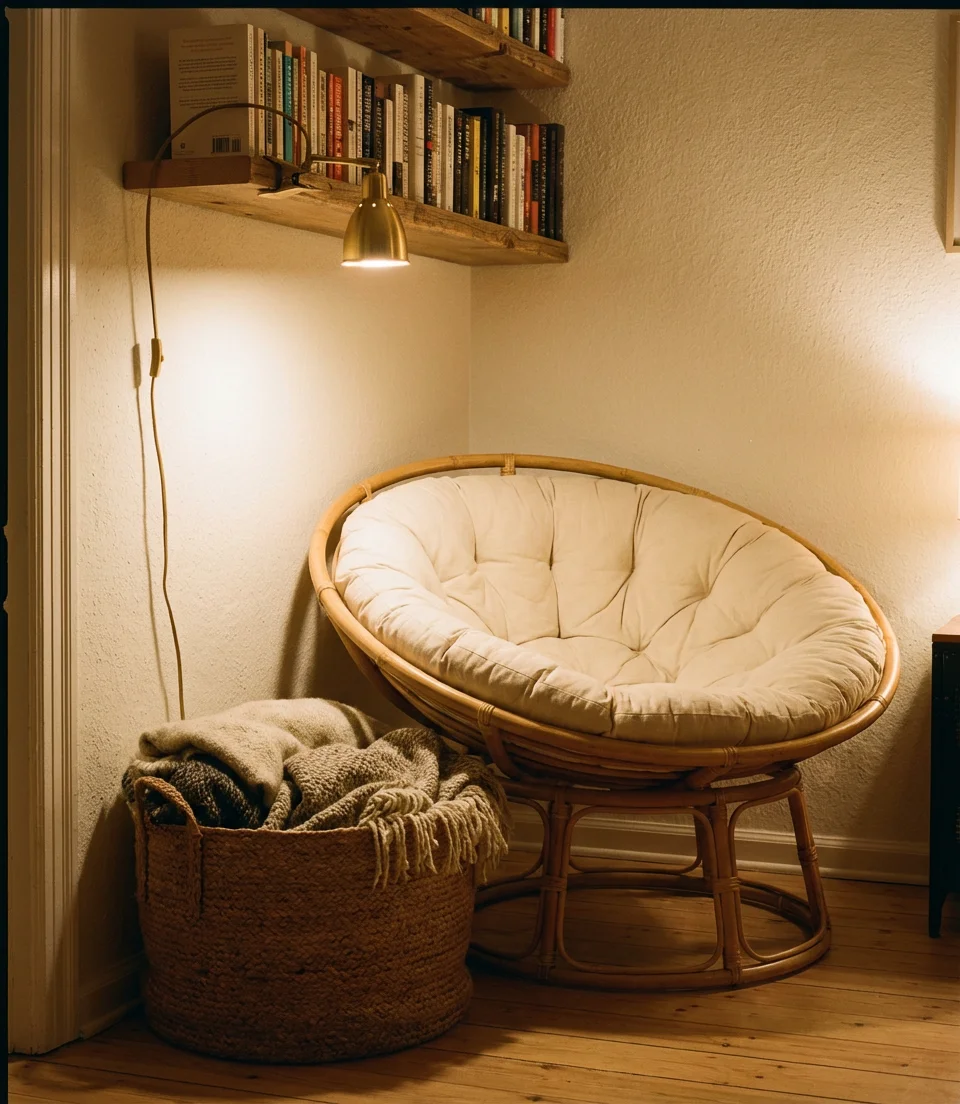 Corner Reading Nook Ideas for Small Spaces 1